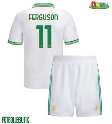 AS Roma Evan Ferguson #11 Tredjeställ Barn 2025-26 Kortärmad (+ Korta byxor)